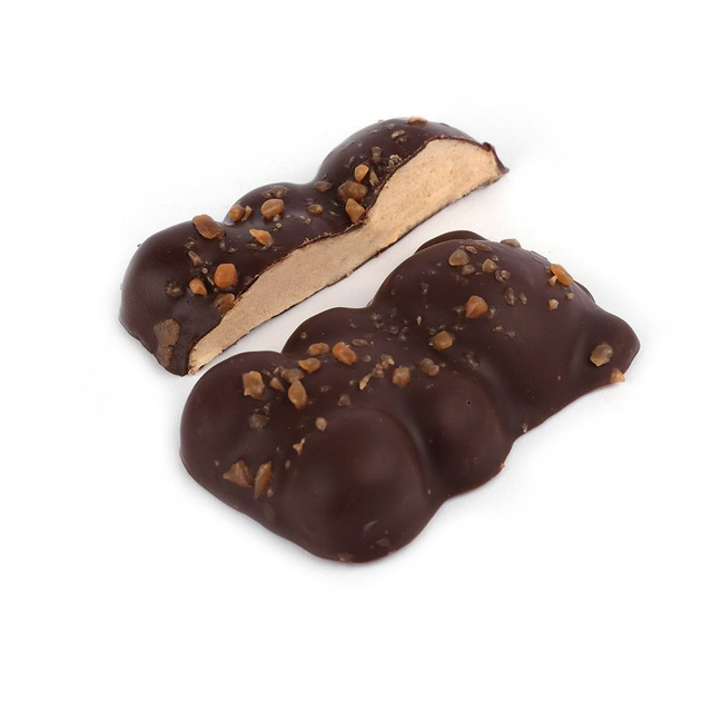 OURS GUIMAUVE caramel beurre salé, chocolat noir