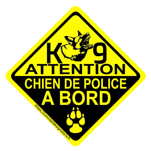Stikers vinyle Véhicules K9
