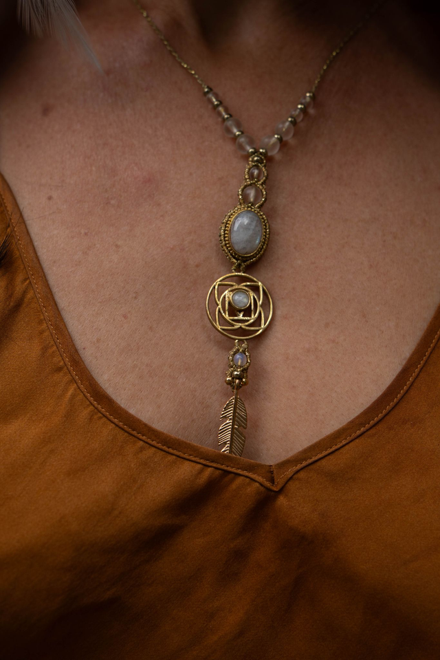 Collier RACINE BLANCHE