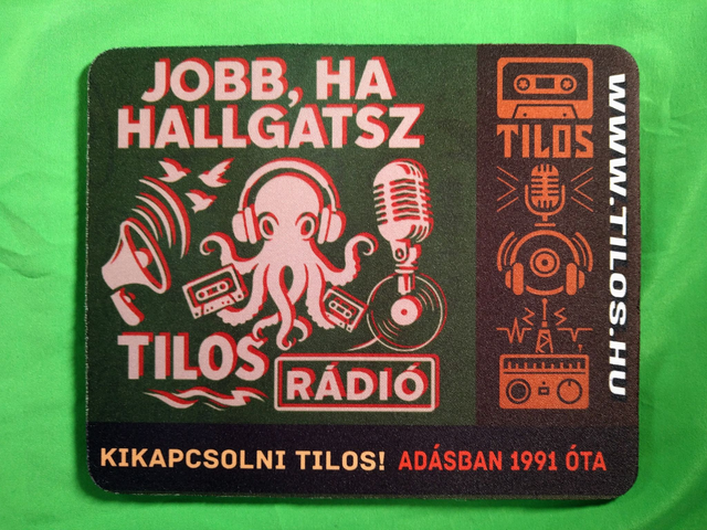 Mouse Pad -  5mm thick -  Size 'M' - Various Designs - Tilos Maraton Glasgow 2025 Edition - All Profit goes to www.tilos.hu