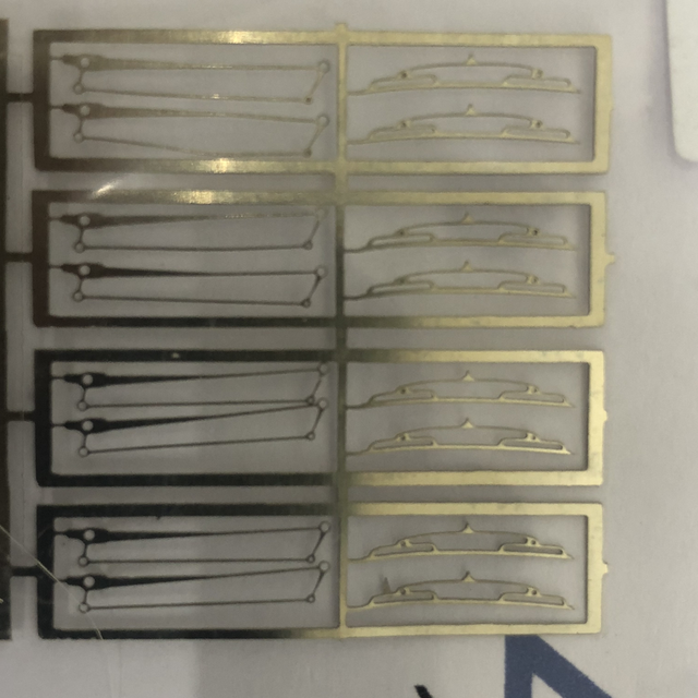 Scheibenwischer Gr. C 80, 90er Jahre Sprint43 Fotoätzteil 1:43