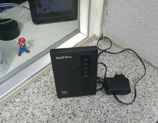 Fritzbox 7412 Router Repeater Wlan DECT   