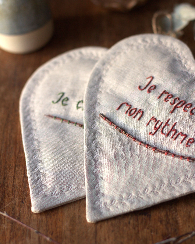 Coeur à suspendre personnalisé