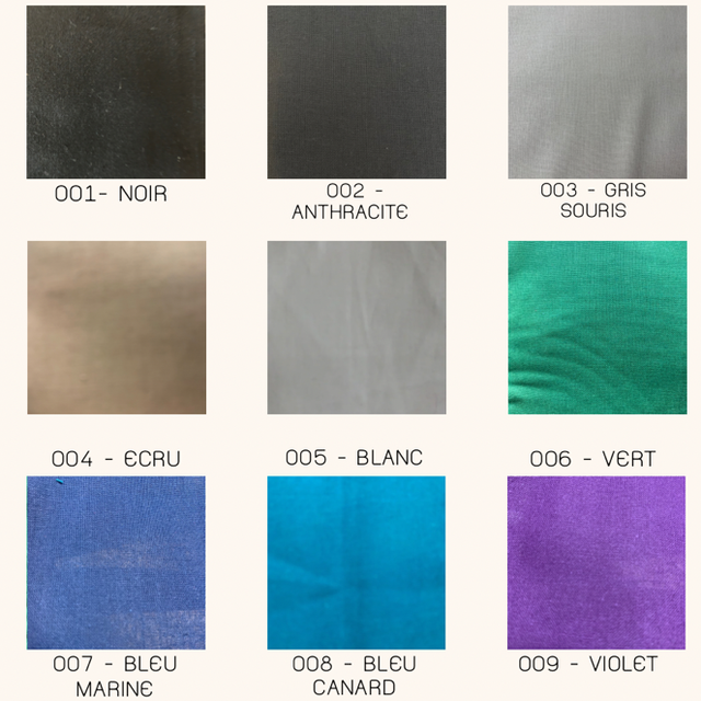 Doublure de sac et pochette 