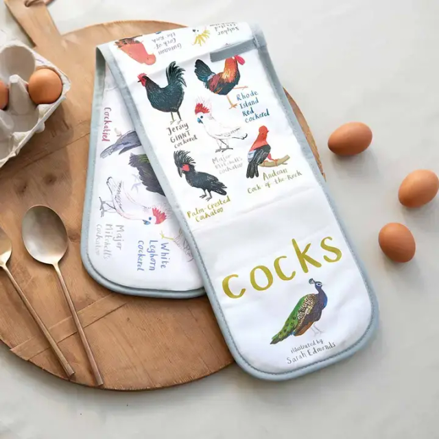 Cocks oven gloves