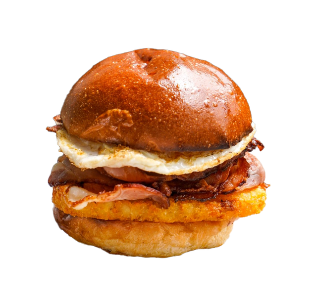 Tradie Bacon &amp; Egg with Cheese (Till 12:30pm)