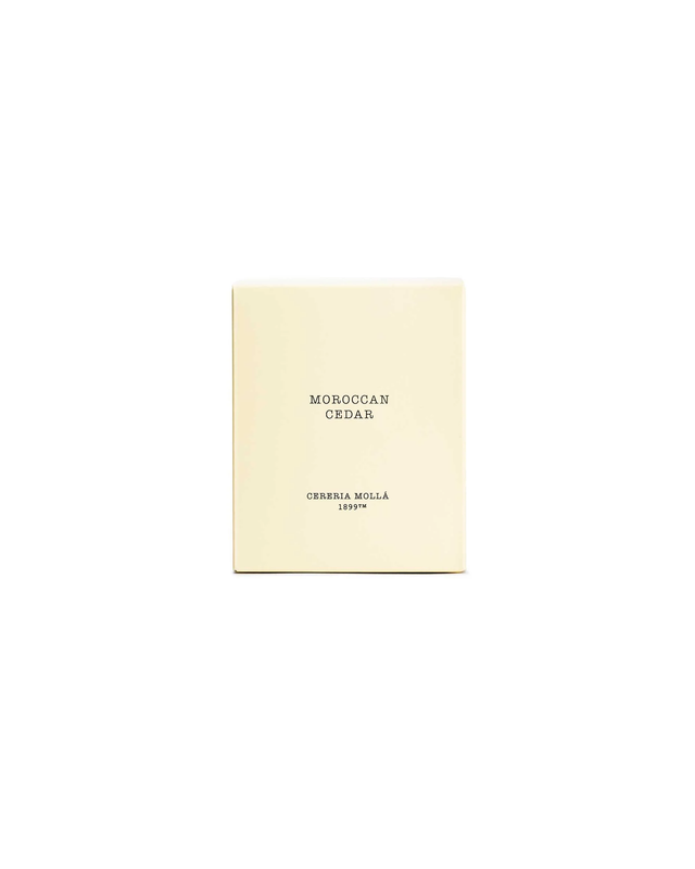 Moroccan Cedar 230g Kerze - Cereria Mollá