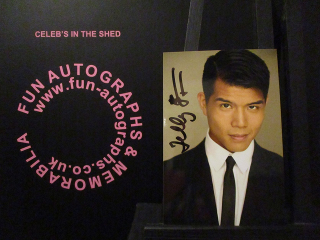 Telly Leung Authentic Autographed 6x4 Photograph