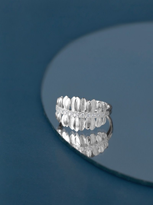 *Designer Silver Jewellery* Tranquil Lake Silver Ring