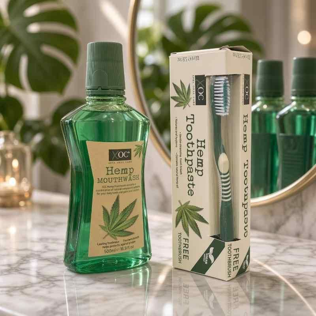 Xpel & XOC Hemp Oral Care Gift Bundle – 2 Piece Set