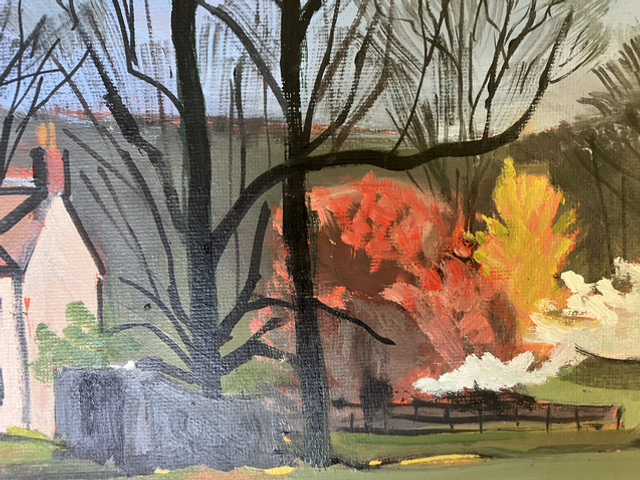 Londesborough Park Farm from Cricket Ground