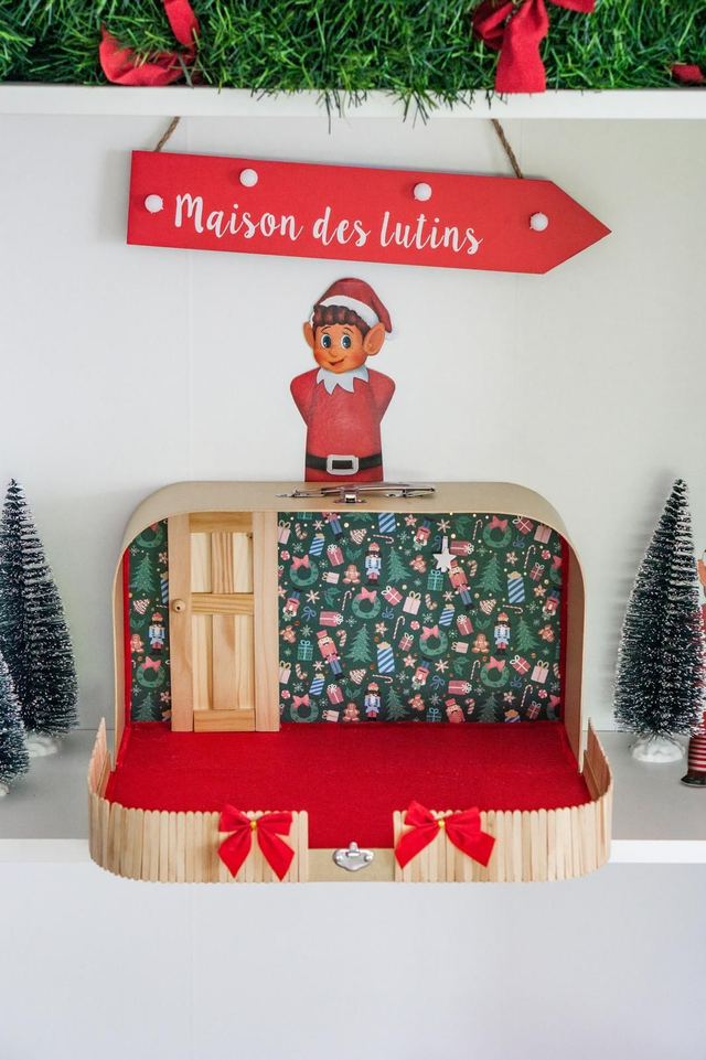 Valise magique - Motif Cadeaux de Noël