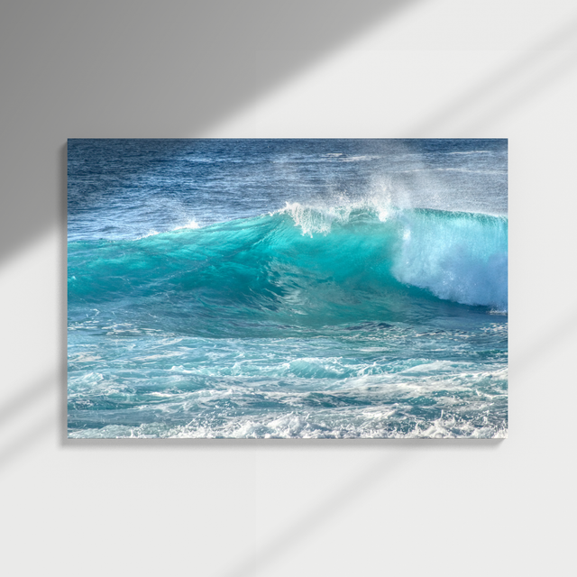 Dibond print - Golven Lanzarote