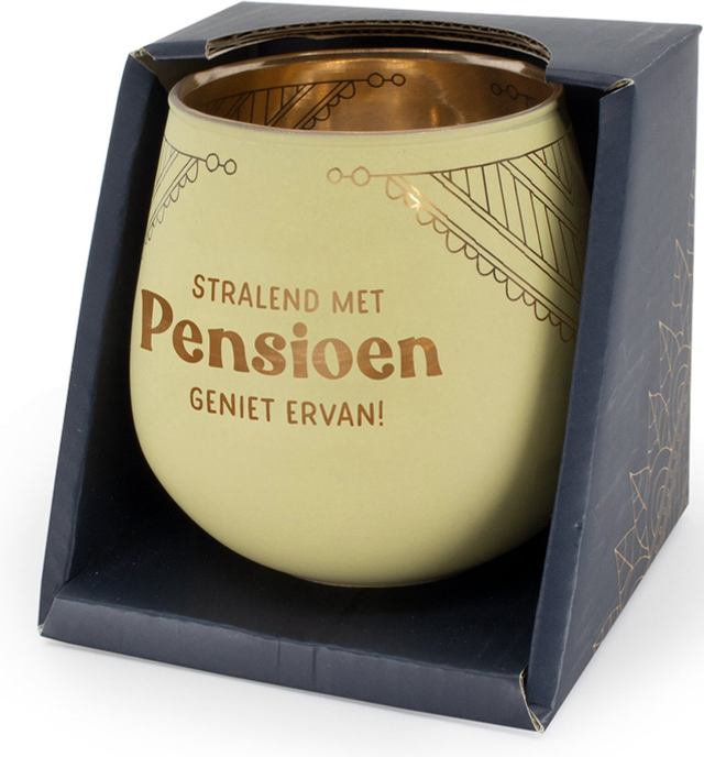 Sfeerlichthouder Pensioen