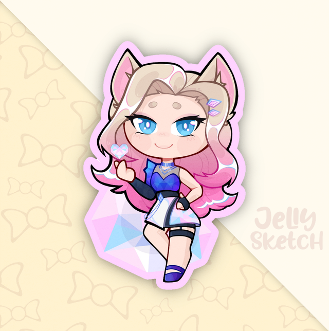 KDA Ahri | LOL Sticker