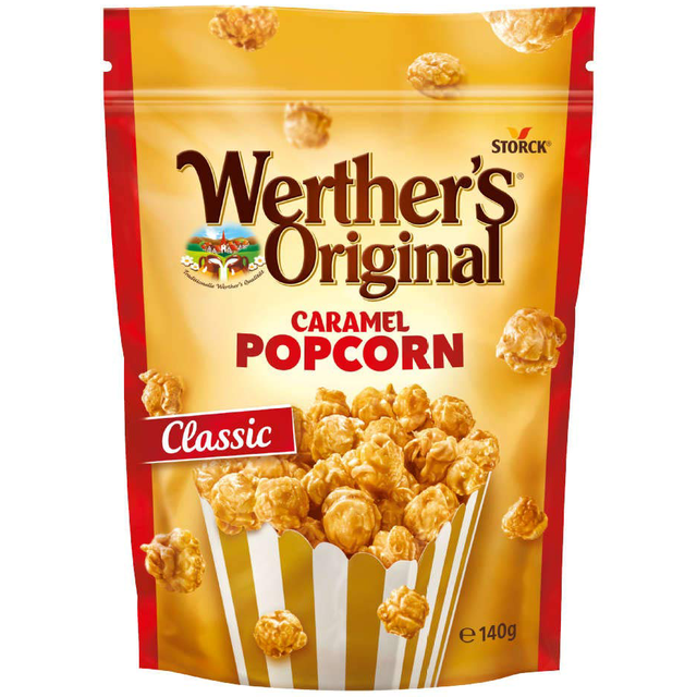 POP CORN WERTHER’S CARAMEL 140g 