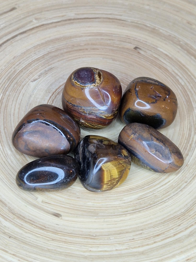 Oeil de fer - Pierre roulée