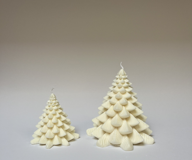 Kerstboom groot en klein 