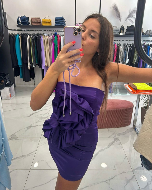 Tubino con fiori Lumina 