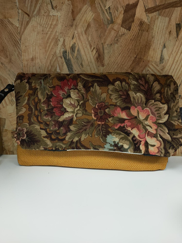 REVER_015 Pochette Patchwork Tapisserie