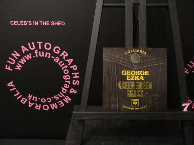 George Ezra - 'Green Green Grass' Authentic Autographed Single Cover (7)