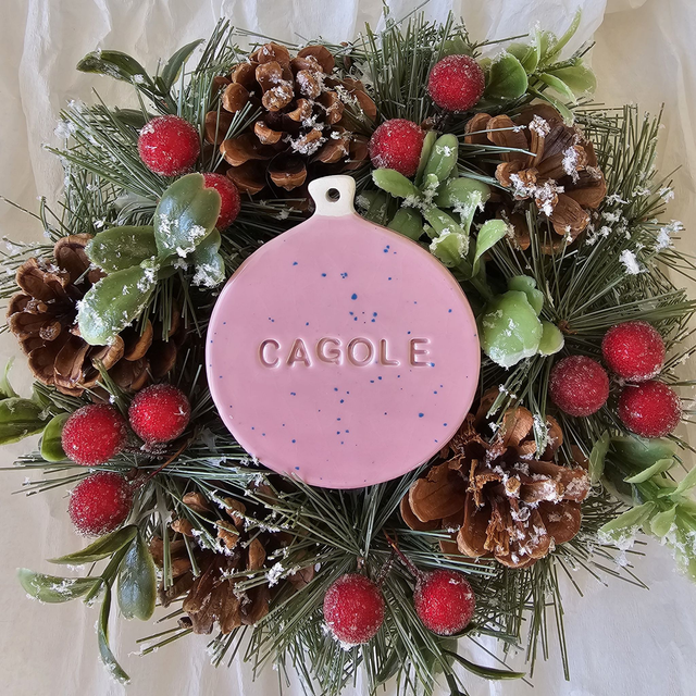 Boule de Noël CAGOLE