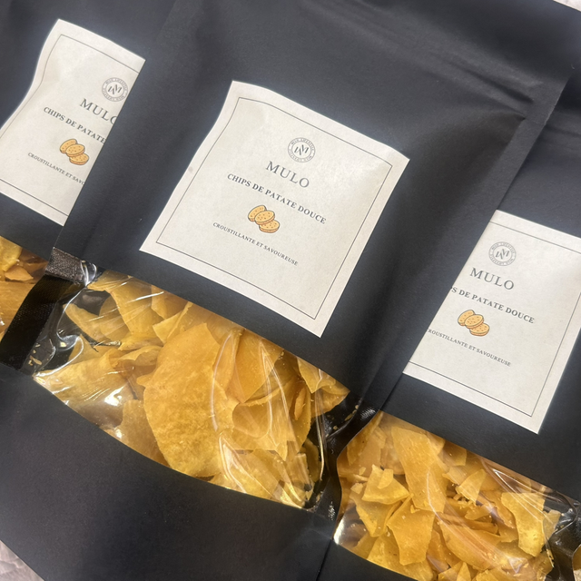 Chips de patates douces 