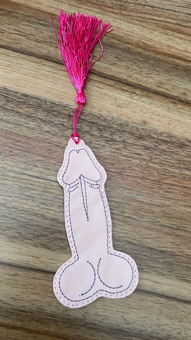 Novelty Bookmark with Tassel (Rude)