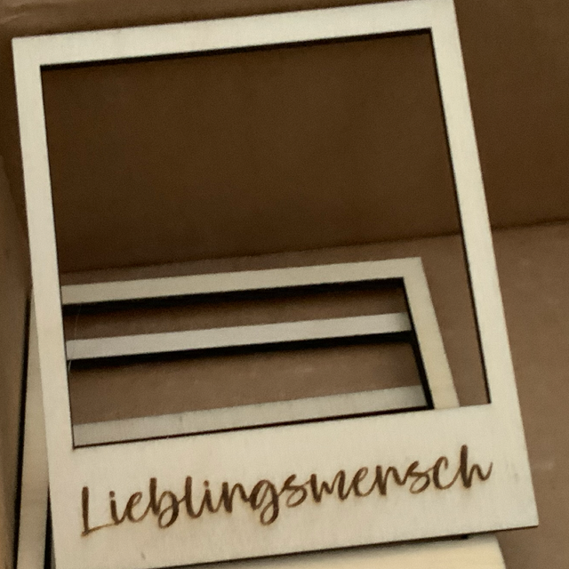 Holzpolaroid