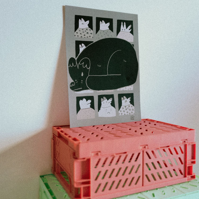 Affiche &quot;Chapardeur&quot; 