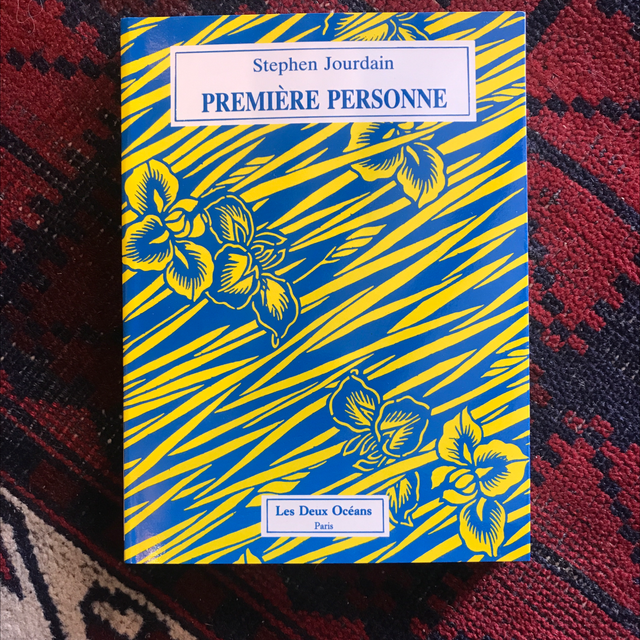 JOURDAIN Stephen - Première personne