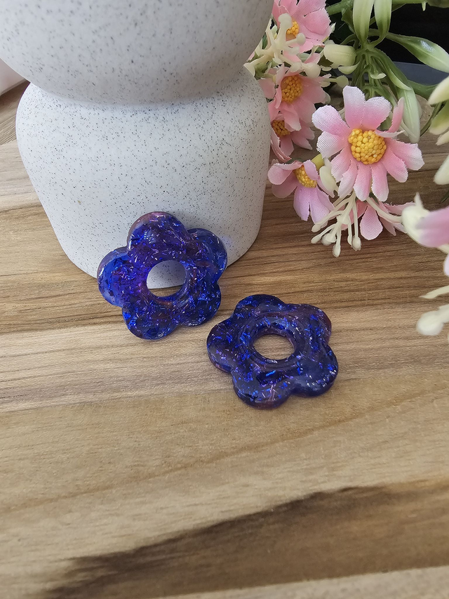 🏵️​FLOWER POP interchangeable Paillettes Violettes🏵️
