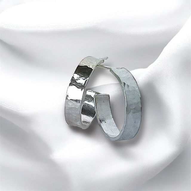 Hammered Hoops