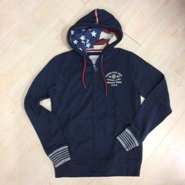 545645616 - Fred Mello Felpa Uomo con cappuccio e zip