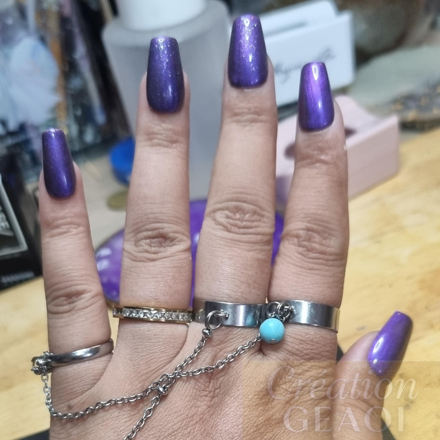 Rapunzel glitz coffin S créer sur commande délai de 7 jours ouvrable