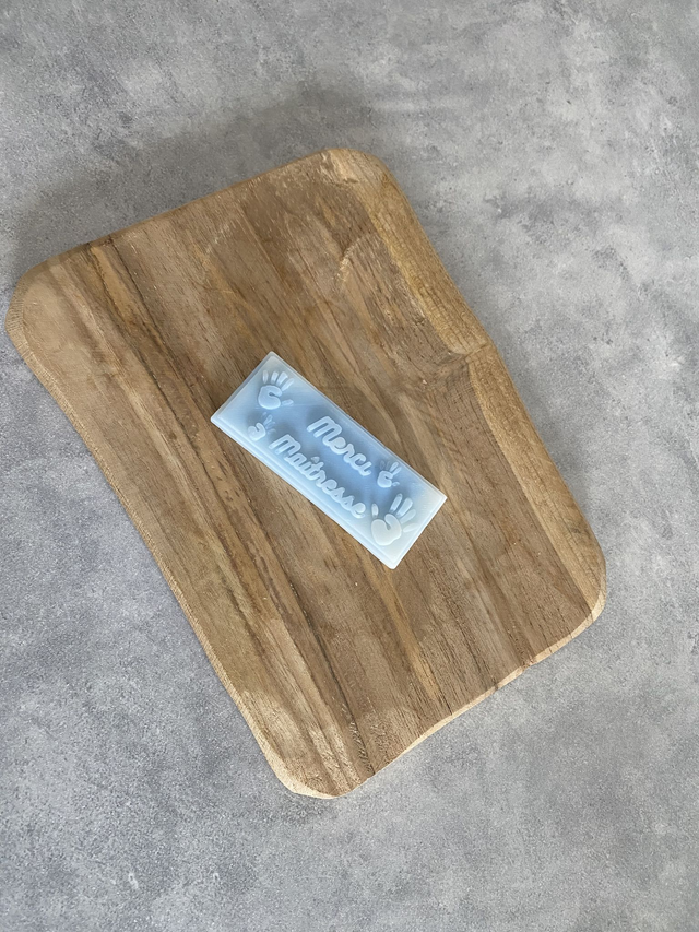 Tablette merci maitresse Adoucissant