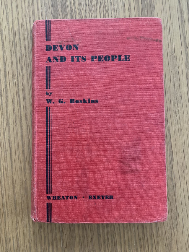 Devon and It's People (W.G. Hoskins - 1959