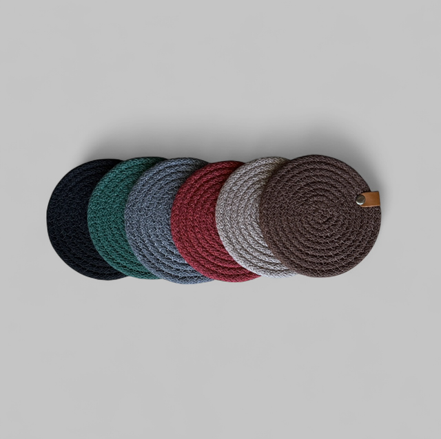 Assortiment de 6 dessous de verre