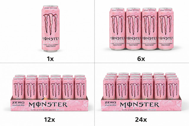 Monster Energy | Ultra Strawberry Dreams | 500ml