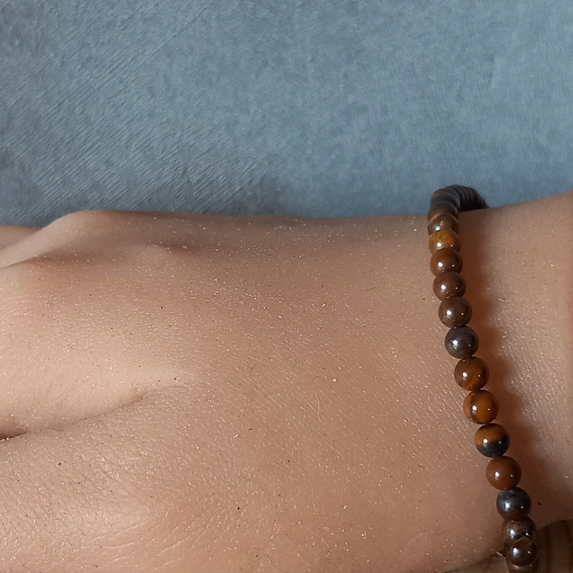 Bracelet fermoir en Oeil de fer