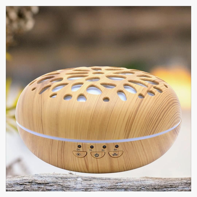 "Soucoupe alvéoles" - Diffuseur huiles essentielles 16 cm