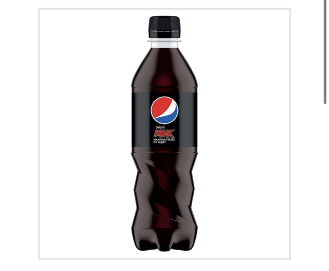 Pepsi Max No Sugar Cola Bottle 500ml