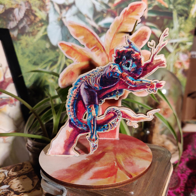 Standee bois ( Figurine )- Tamarin 