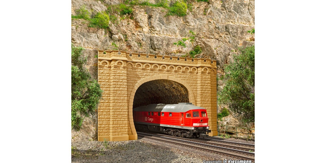 2 entrées tunnel Vollmer 42506 H0