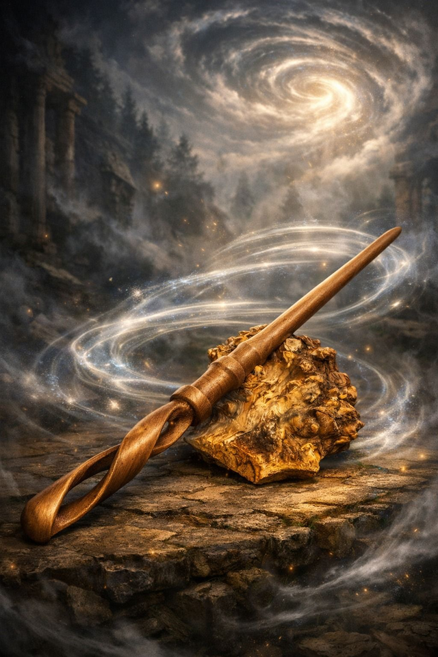 Zauberstab des stillen Wirbels