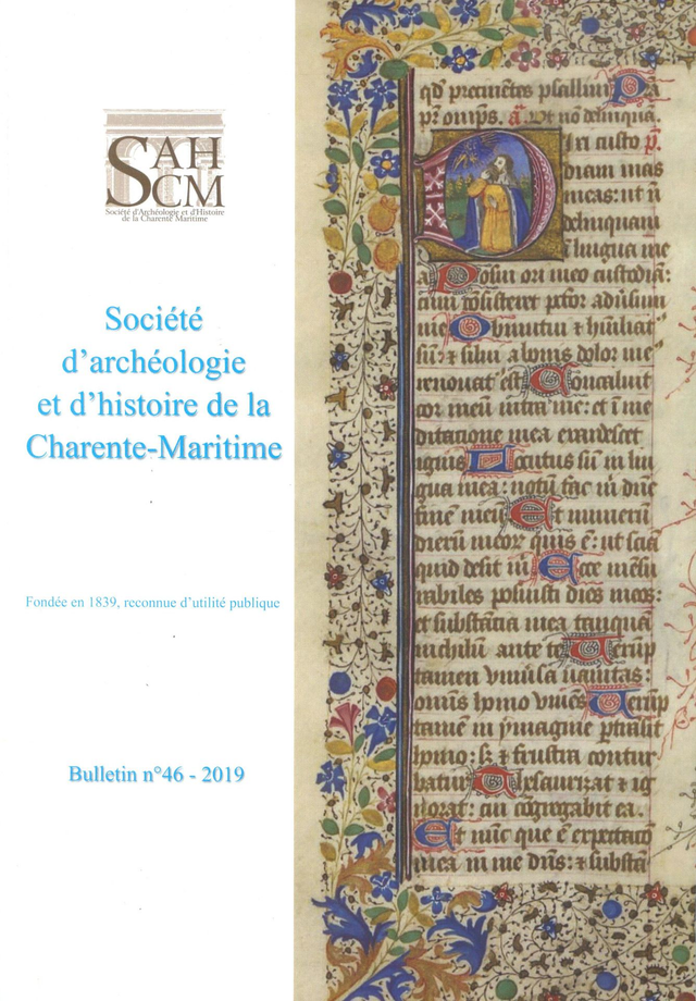 Bulletin SahCM n°46-2019