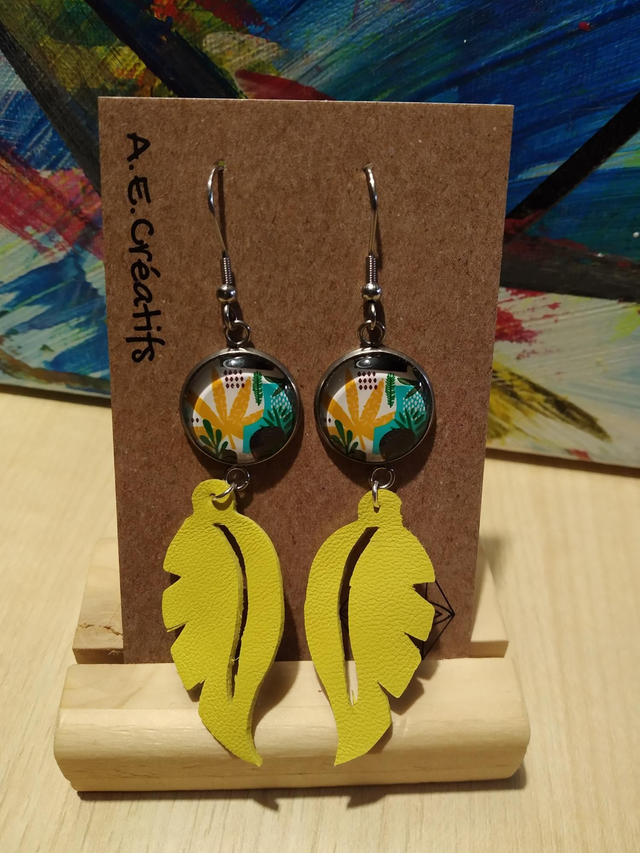 Boucles D&#039;oreilles Tropicales 