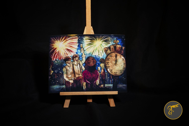 Illustration Saison Hiver - Print A5