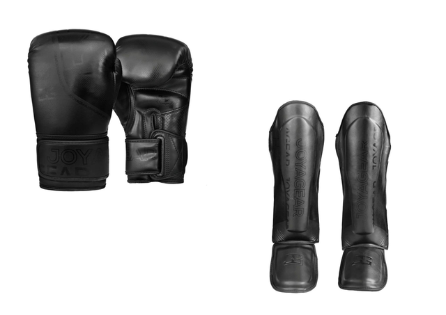 Joyagear Evolution Kickboks Set Zwart/Zwart