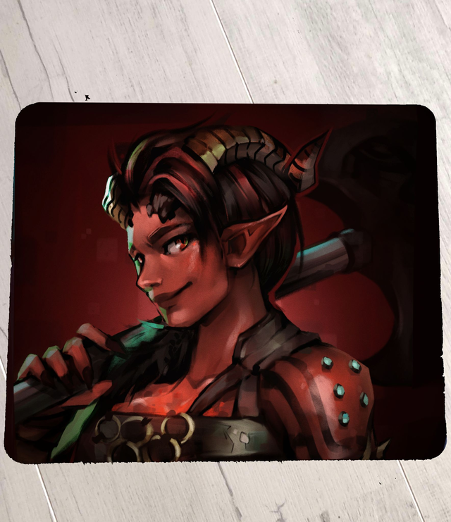 Tapis de souris Karlach de Baldur's Gate 3